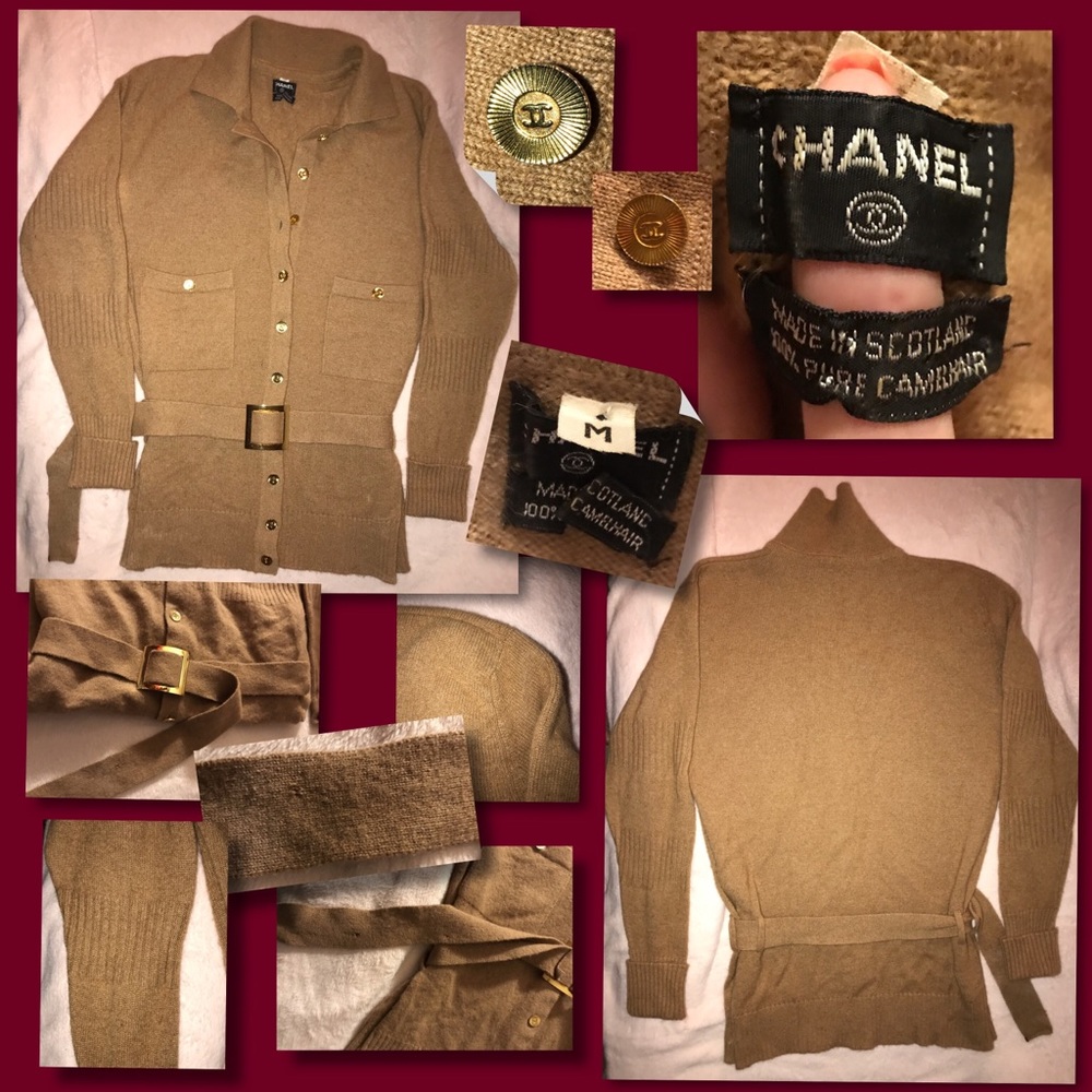 Authentic Chanel Cardigan Sweater